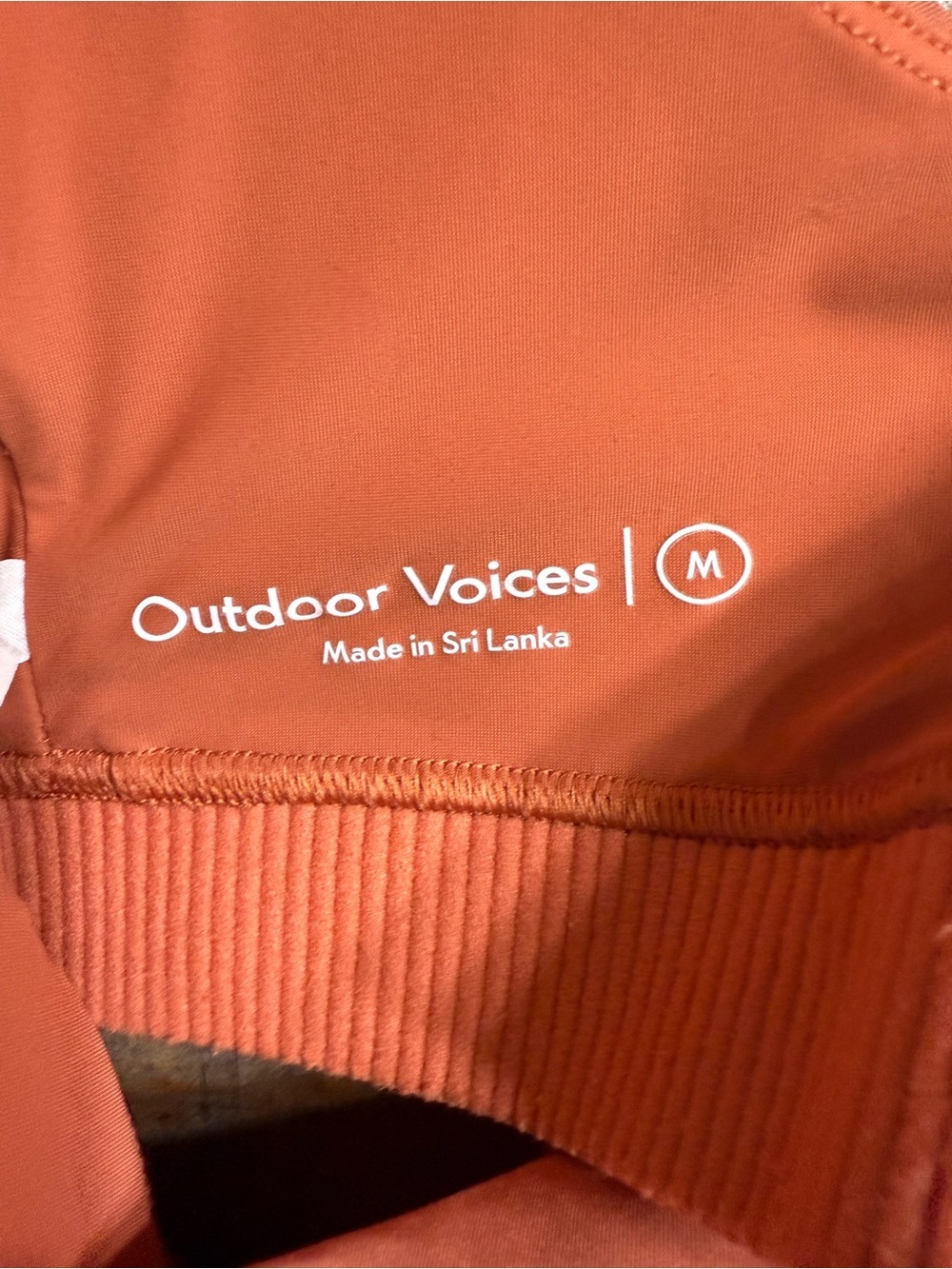 Outdoor Voices Russet orange Sports Bra - Picture 2 of 7